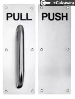 Kit Placa Push-Pull Inoxidable - Imagen 2