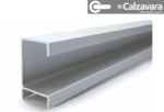 Perfil C con Respaldo De Aluminio x 3mts
