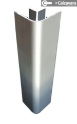 Perfil Rinconero de Zocalo de Aluminio x 3mts
