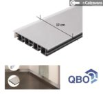 Zocalo De Aluminio 12cm x 3mts
