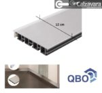 Zocalo De Aluminio 12cm x 3mts - Imagen 2