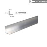 Perfil Angulo De Aluminio 22x22 x3mts