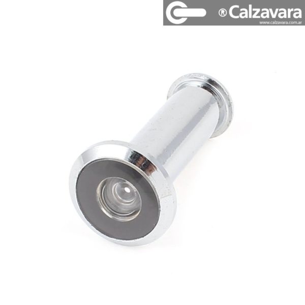 Mirilla Mirador Optico 180° Para Puerta De 35 A 55 Mm Bronce Dorado - Imagen 2
