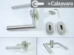 Manija Doble Balancin SA07 Angosta Bocallave Vertical Acero Inoxidable