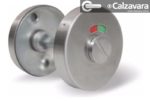 Pomo Baño Libre Ocupado Acero Inox - Imagen 2