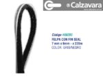 Felpa Con F 7x6 x350m Color Gris