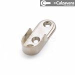 10 Soportes Lateral Para Armario Placard Cromados Qbo Color Plateado - Imagen 2