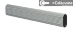 Caño Oval Aluminio x 3Mt