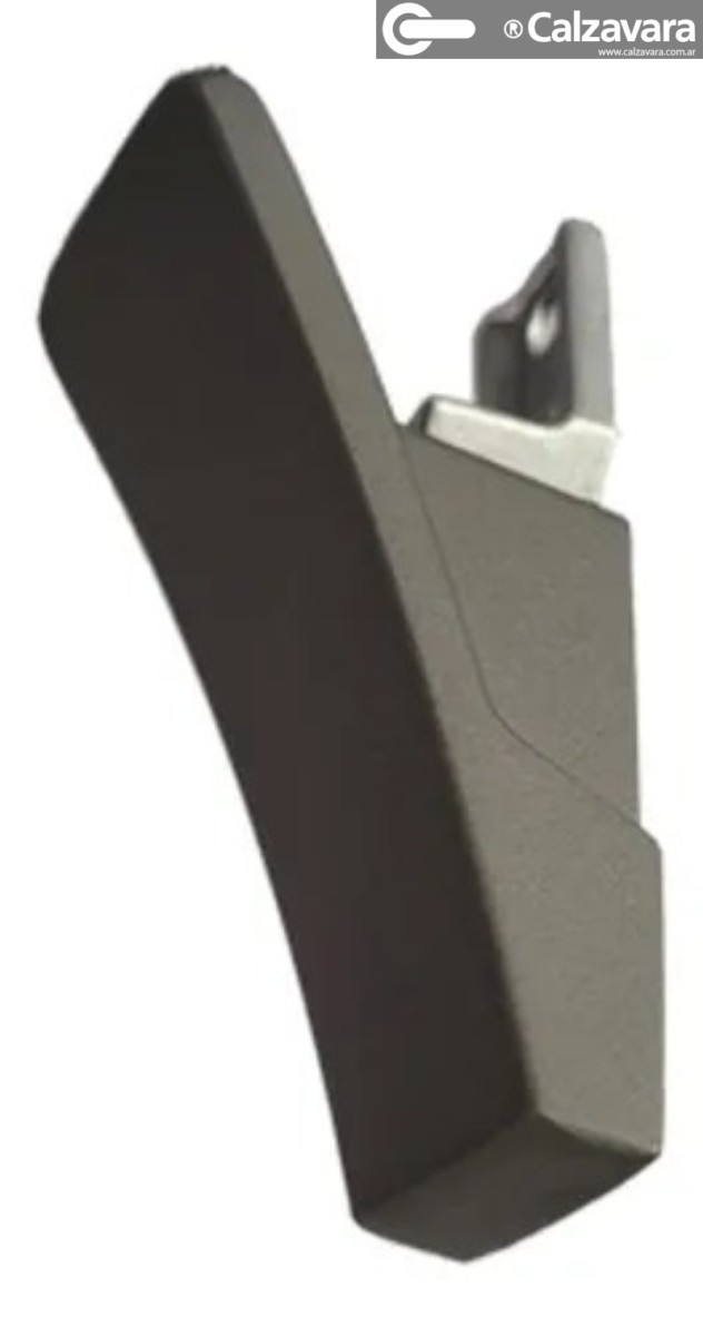 Gancho Perchero Percha Hook Metal Reforzado Color Gris Oscuro