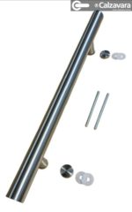 Manijon Simple 38x1000 Acero Inoxidable Cepillado