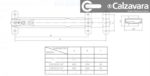 H53 Brazo Limitador Banderola Con Criquet de 10” - Imagen 2