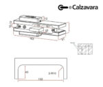 Cerradura Multipunto P/ Puerta Blindex Premium Acero Inox