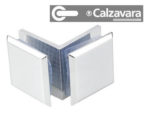 Fijación Lateral Vidrio-vidrio 90° Zamak