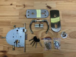 Cerradura Multipunto Para Puerta Multianclaje De Seguridad Color Plateado