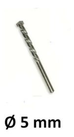 Mecha De Widia Fischer De 5 Mm Para Pared
