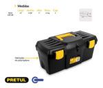 Caja De Herramienta Pretul De 13 (330 Mm) Negro