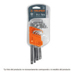Juego De Llaves Torx T10-t50 9 Piezas Truper