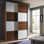 Kit Corredizo Placard P/ Roperos Aluminio Reforzado 3 X 2.6m Gris