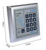 Control De Acceso 12v Con Teclado + Rfid