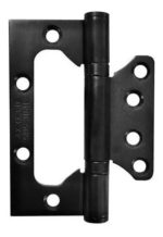 Bisagra Omega Para Muebles Qbo Omega Color Negro Acabado Mate Unidad