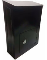 Buzon Para Reja Con Llavin 321 Cp0003 Negro - Imagen 2