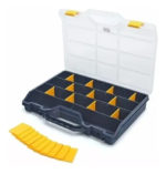 Caja Organizador Gavetero Con Divisores Móviles Tayg 47 Azul