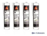 Sikasil In - Sellador / Silicona Sika Neutra 300ml X 12 Unideades Gris