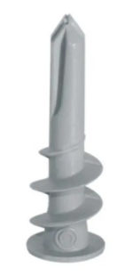Tarugo De Nylon Para Durlok Yeso Con Mecha De 8 X 25ud