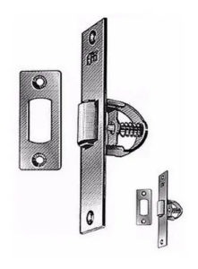 Vaivén A Rodillo 50mm Para Puerta Con Frente De Hierro