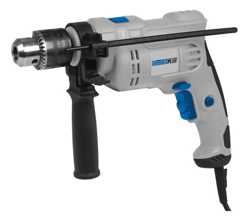 Taladro Electrico Percutor Y Destornillador Thunder 700w220v Color Gris Frecuencia 50