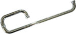Manijon L Curvo Para Puerta De Vidrio (inox) 52 X 17.5 Acero inoxidable pulido