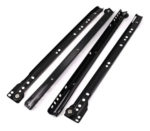 Corredera Z Para Cajones Y Muebles De 500 Cm (500 Mm) Negro
