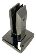 Soporte De Piso De Acero Inoxidable Para Baranda de Vidrio - Imagen 3