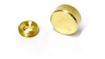 Embellecedor Tapa Terminacion De Tornillo Bronce 16mm (x10u)