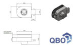 Cerradura Para Puerta De Vidrio Blinex Corrediza