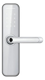 Cerradura Inteligente Digital Qbo H5b-tb Bluetooth PLATEADA