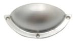 Cubeta Tirador Manija Para Cajones Muebles Metal Vintage Plateado