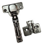 Bisagra Cierre Suave Para Mueble 35mm X10 Unid Con Base 3d
