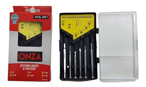 Set Destornilladores Relojero Precisión Plaquetas 6 Piezas