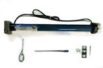 Motor De Cortina Tubular Para 90kg Azul