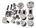 Kit Mampara Esquinero Corrediza P/baño Cromado Vidrio
