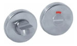 Pomo Baño Libre Ocupado Acero Inox Negro