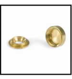 Embellecedor Tapa Terminacion De Tornillo Bronce 12mm (x10u)