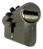 Cerradura Qbo Con Corona 10 Dientes Satinada 5 Llaves Satinado