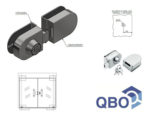 Cerradura Para Puerta De Vidrio Blinex Corrediza