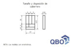 Cubiertero Acero Inoxidable Para Módulo De 450 Mm
