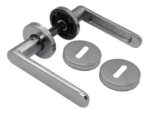 Manija Picaporte Currao Arezzo Aluminio Doble C/ Bocallave