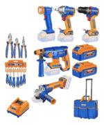 Kit De Herramientas Inalambricas 5 en 1 + Manuales + Bolso con Ruedas