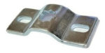 Soporte Grampa Estriada Motor Cortina L Plateado