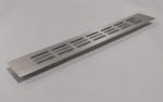 Rejilla Respiradero De Aluminio 4 X 30 Para Placard / Pared